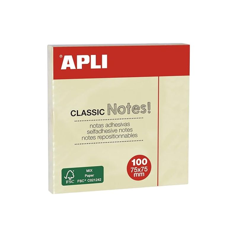 Image of Apli Remove Note Medium 75x75mm